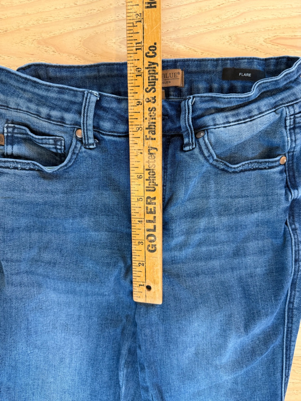Judy Blue flares size 28 - Picture 6 of 8